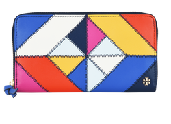 Tory Burch Diamond Stitch Continental Wallet, Leather, Multi, 3*
